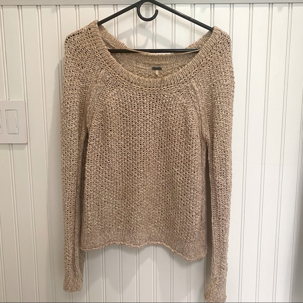 Free People knit sweater